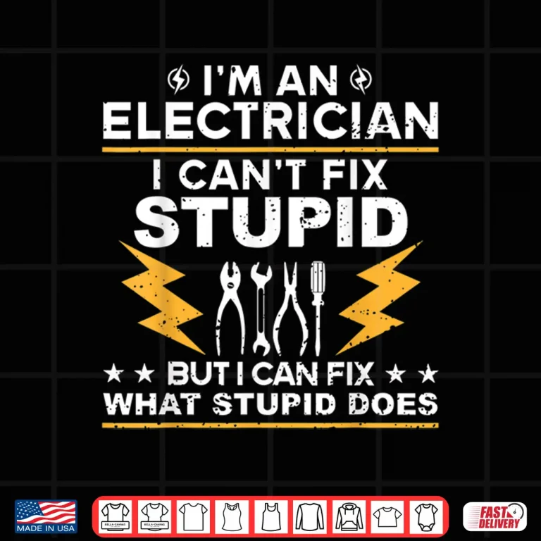 Design Funny Electrician Journeyman Lineman Shirt