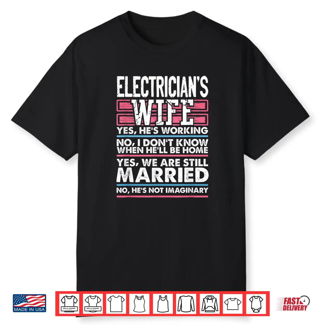 Wedding Anniversary Gift Married Electrician Spouse Shirt Wedding Anniversary Gift Married Electrician Spouse Shirt