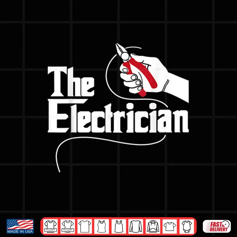 Design The Electrician Electrical Tools Wiremen Repairman Wiring Shirt