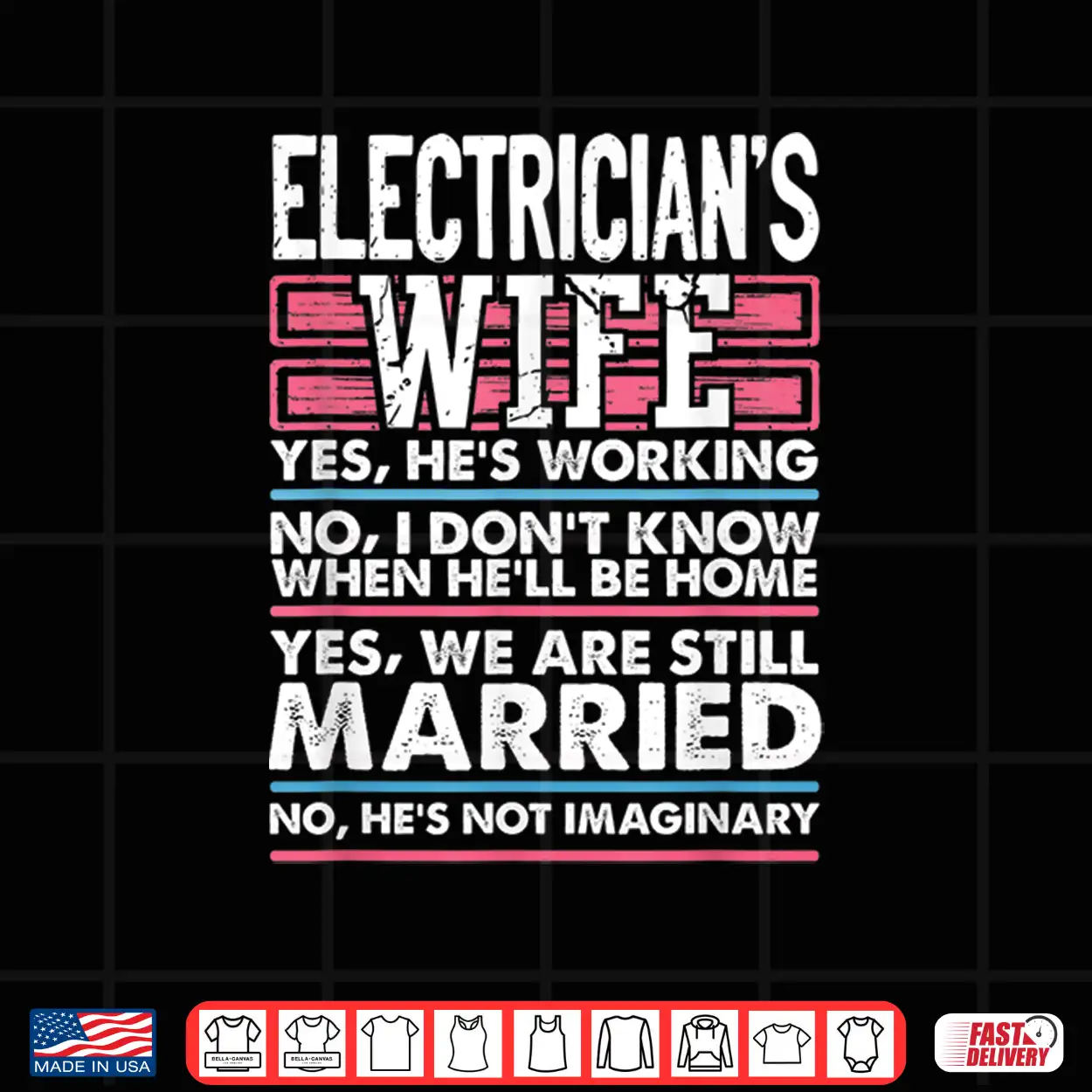 Wedding Anniversary Gift Married Electrician Spouse Shirt Wedding Anniversary Gift Married Electrician Spouse Shirt