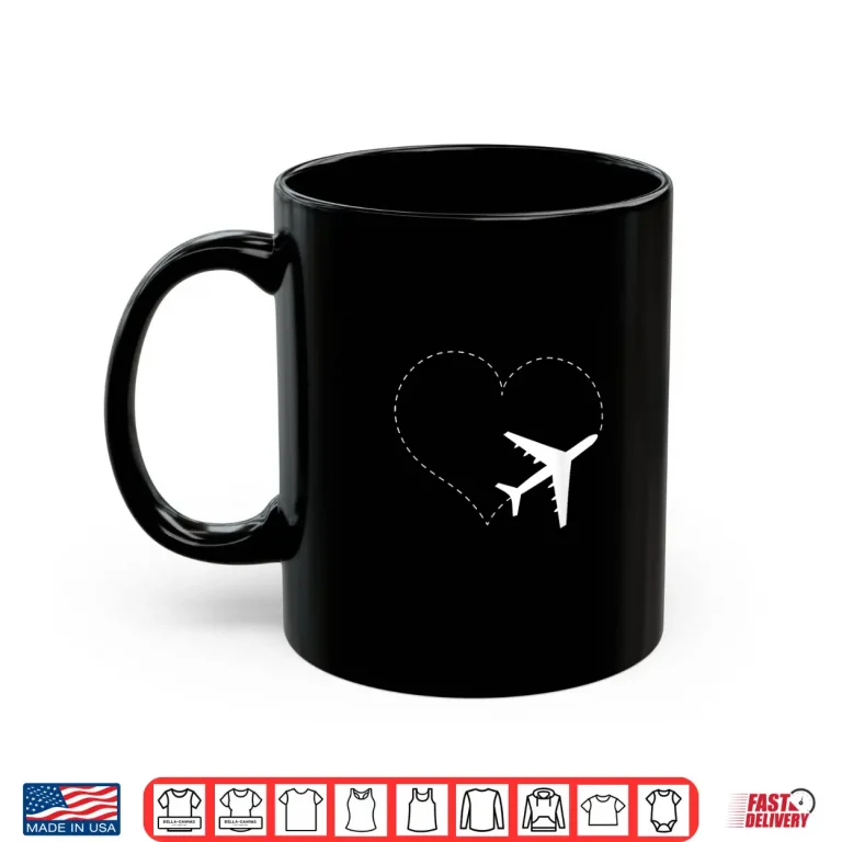 Mug Flight Attendant Airplane Cabin Crew Stewardess Shirt