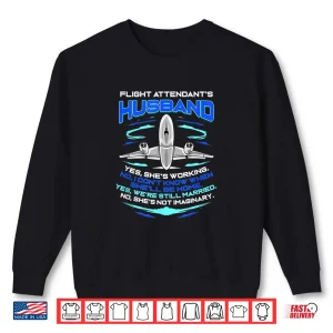 Sweatshirt Flight Attendant Spouse Stewardess Shirt