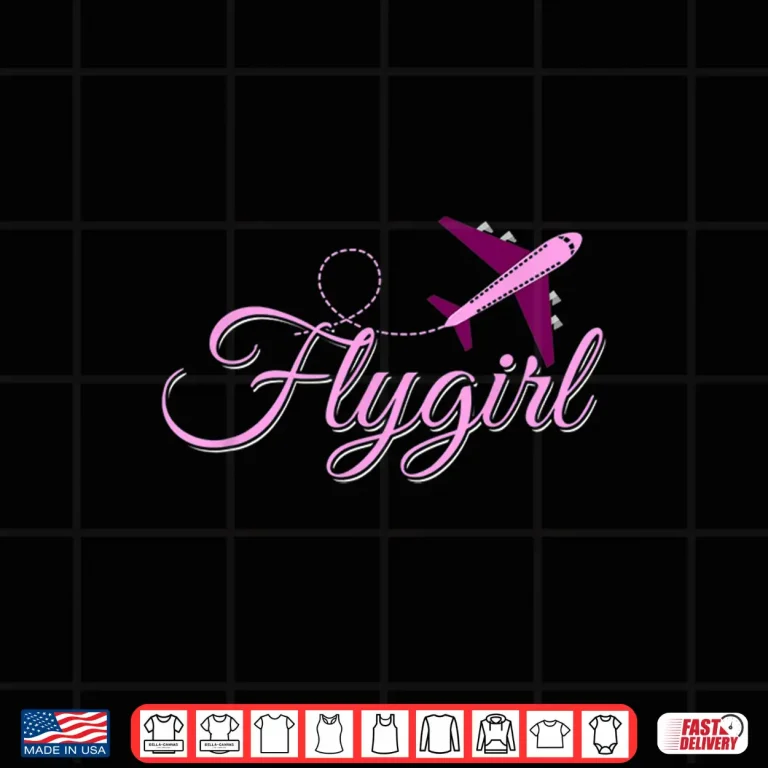 Design Flight Attendant Shirt Flygirl Airplane Pilot Stewardess