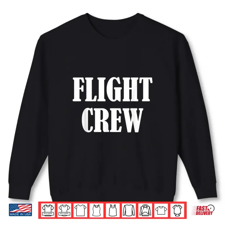 Sweatshirt Flight Crew Uniform Flight Attendants Design Flight Crew Shirt