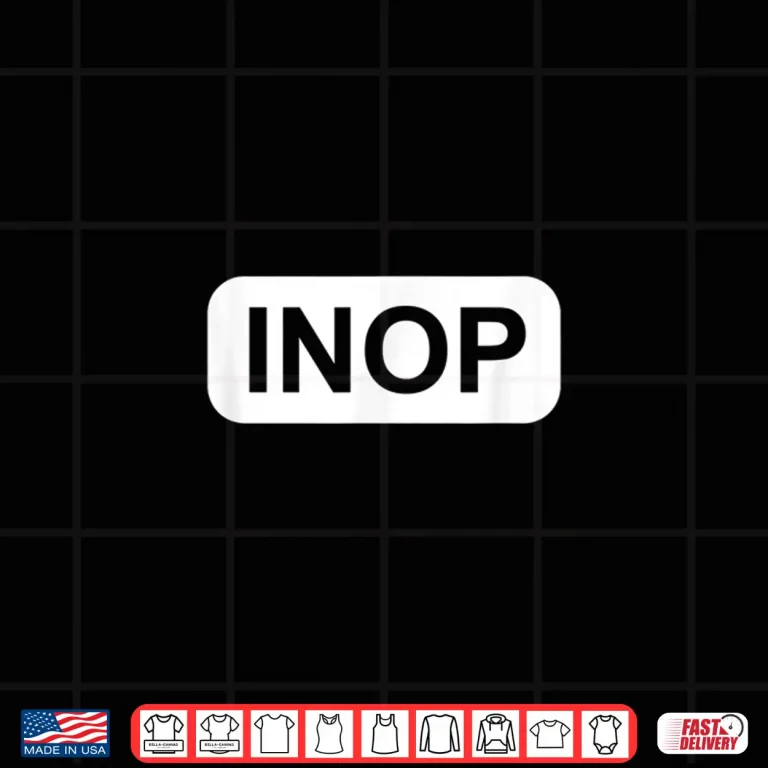 Design Inop Sign for Pilots and Flight Attendants Out of Operation Shirt