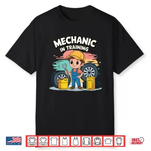 Future Mechanic Kids Outfit Mechanic In Training Style Shirt