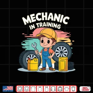 Future Mechanic Kids Outfit Mechanic In Training Style Shirt 4 Design Future Mechanic Kids Outfit Mechanic In Training Style Shirt