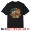I Still Play With Blocks Retro Patriotic Car Engine Mechanic Shirt