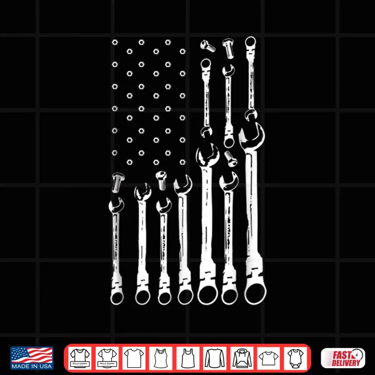 Design Mechanic Flag Shirt Patriotic Mechanic Usa Flag Shirt Gift