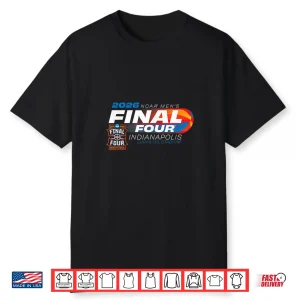 Ncaa Final Four 2026 Basketball Indianapolis Navy Shirt