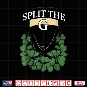 Design Split The G St PatrickS Day Graphic Shirt