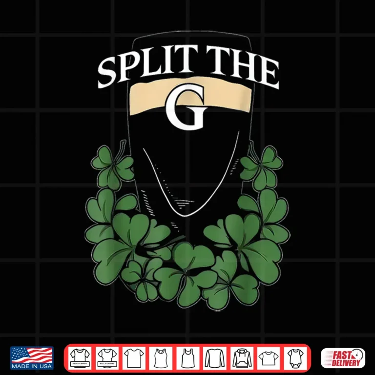Design Split The G St PatrickS Day Graphic Shirt