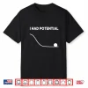 I Had Potential Growth Mindset Graphic Shirt