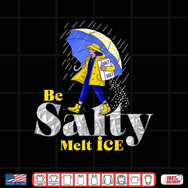 Design Be Salty Melt Ice Statement Shirt