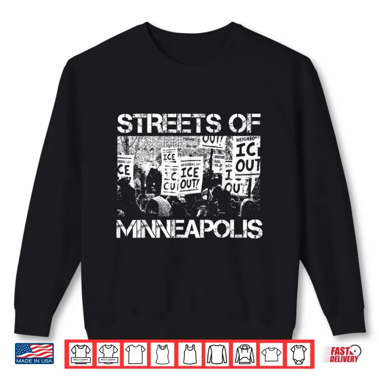 Sweatshirt Streets Of Minneapolis Urban Graphic Shirt