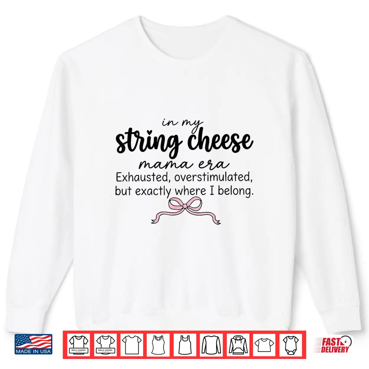 String Cheese Era Overstimulated Life Graphic Shirt String Cheese Era Overstimulated Life Graphic Shirt