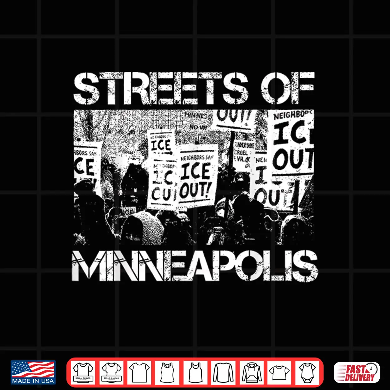Streets Of Minneapolis Urban Graphic Shirt Streets Of Minneapolis Urban Graphic Shirt