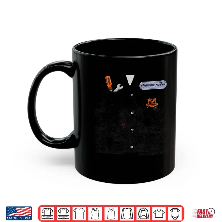 Mug Career Day Costume Auto Mechanic Shirt