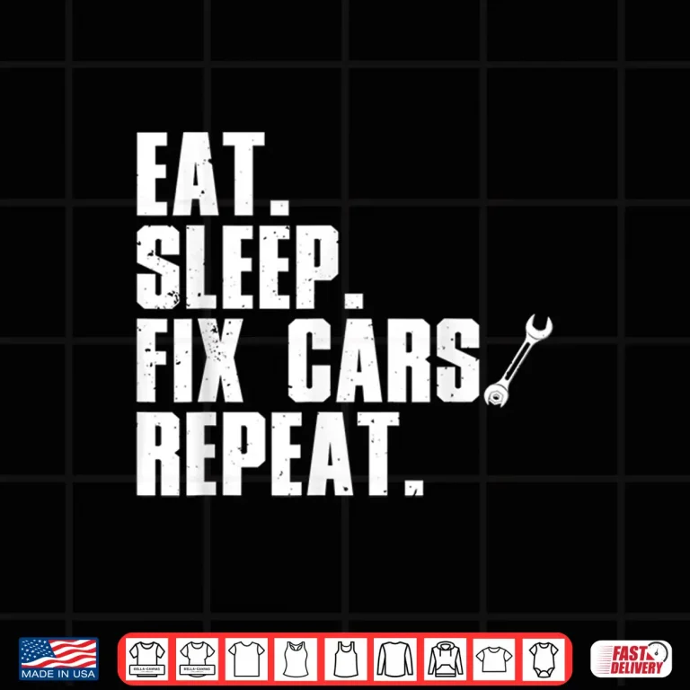 Design Auto Garage Automobile Car Lover Mechanic Shirt