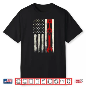 Design On Back Diesel Mechanic Gift Shirt