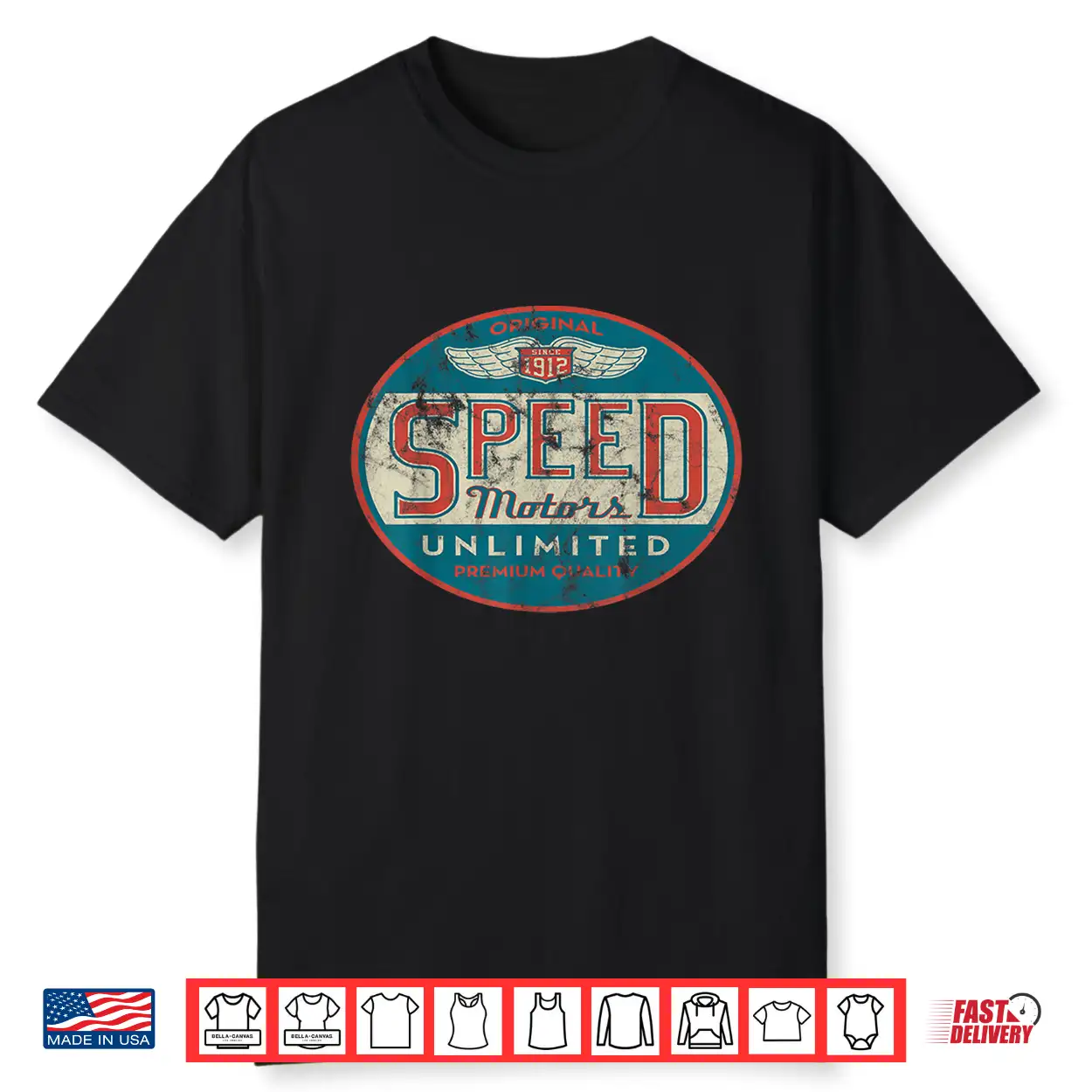 Speed Motor Mechanic Vintage Distressed Shirt Speed Motor Mechanic Vintage Distressed Shirt
