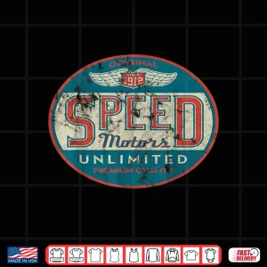 Speed Motor Mechanic Vintage Distressed Shirt 4 Design Speed Motor Mechanic Vintage Distressed Shirt