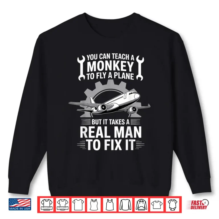 Sweatshirt Art Technician Aircraft Mechanic Shirt