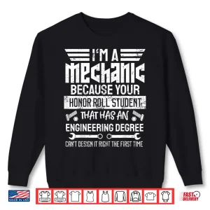 Sweatshirt Gift For Handyman Mechanic Shirt