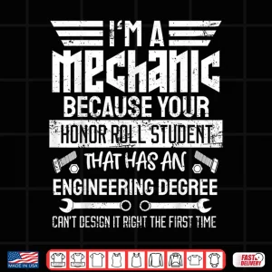 Design Gift For Handyman Mechanic Shirt