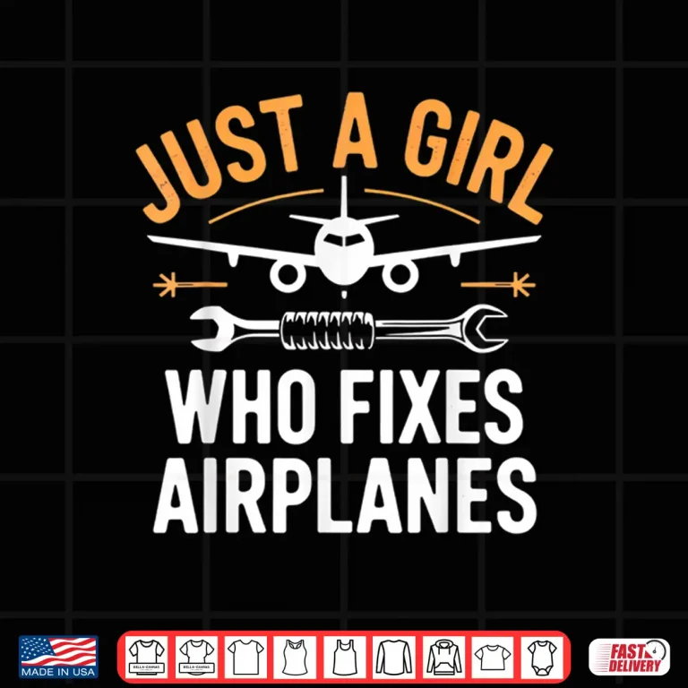 Design Just A Specialist Who Fixes Airplanes Aircraft Mechanic Shirt