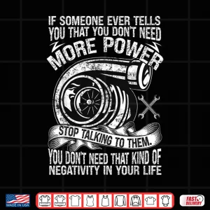 Design Power Upgrade Mechanic Car Guy Shirt