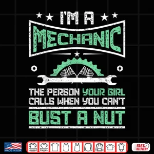 Design Service Gift Mechanic Shirt