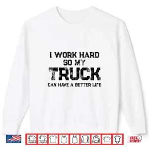 Sweatshirt Trucker Gifts Diesel Truck Mechanic Shirt