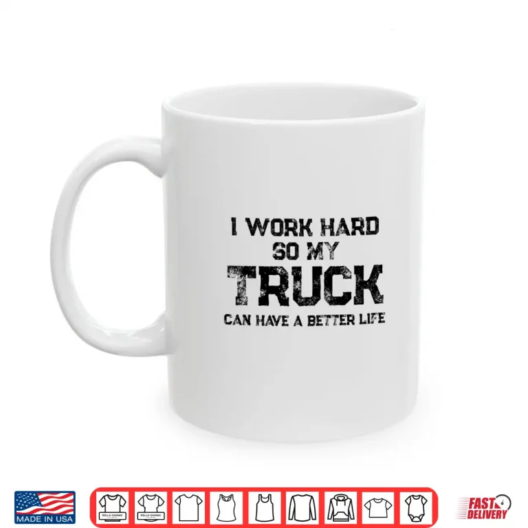 Mug Trucker Gifts Diesel Truck Mechanic Shirt