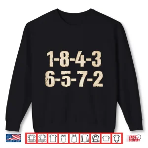 Sweatshirt V8 Engine Firing Order Mechanic Shirt