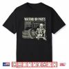 Waiting On Parts Skeleton Technician Car Repair Mechanic Shirt