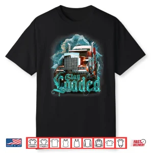 Big Rig Semi Trailer Design Truck Driver Shirt