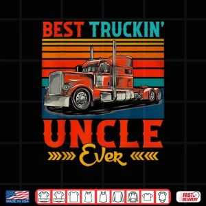 Design Best Truckin Vintage Retro Truck Driver Shirt