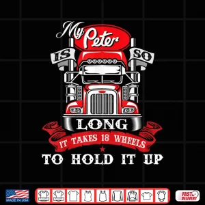 Design Big Rig Long Haul Semi Truck Driver Shirt