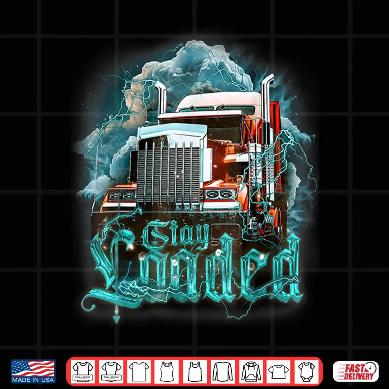 Design Big Rig Semi Trailer Design Truck Driver Shirt