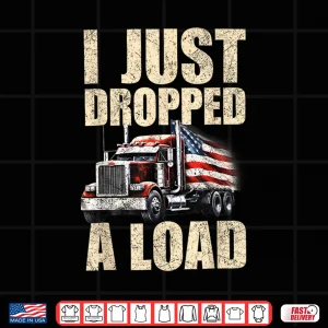 Design Big Rig Trailer Art Trucker Shirt