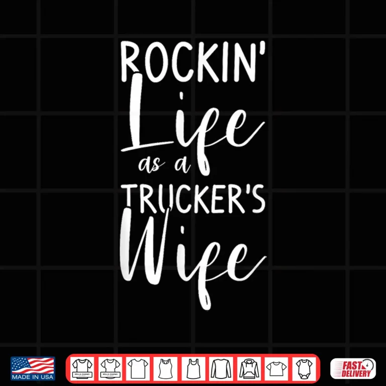 Design Road Life Support Truck Driver Shirt