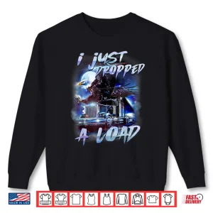 Sweatshirt Semi Trailer Gift Trucker Shirt