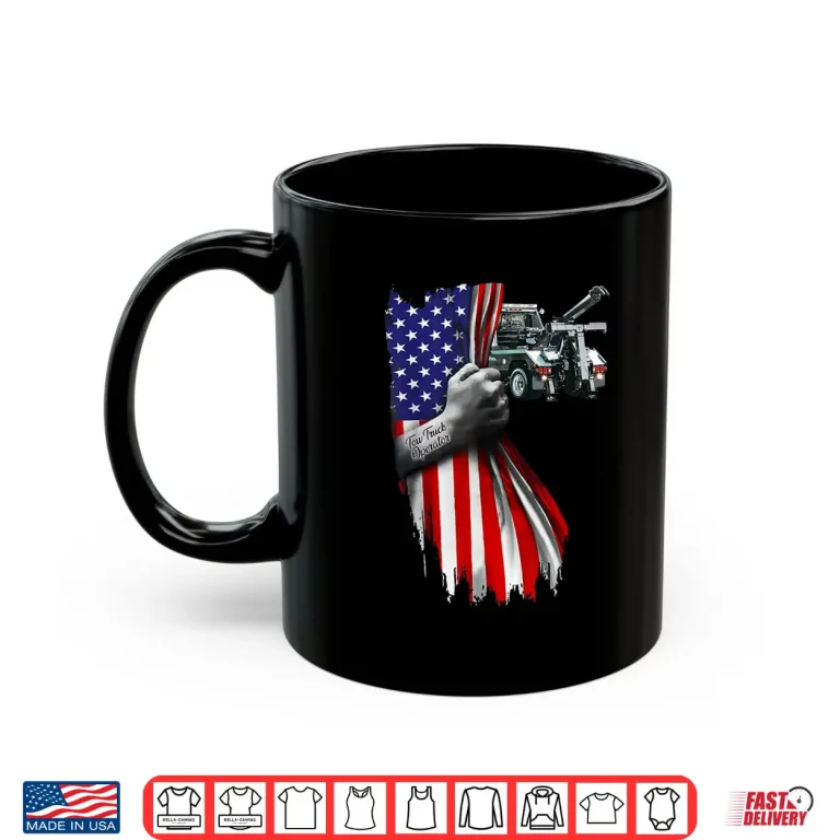 Mug Tow Truck Driver Shirt