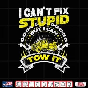 Design Wrecker Roadside Service Tow Truck Driver Shirt
