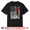 American Flag Christian Semi Truck Driver Patriotic Shirt