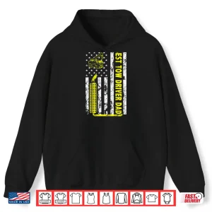 Hoodie American Flag Gift Towing Tow Truck Driver Shirt