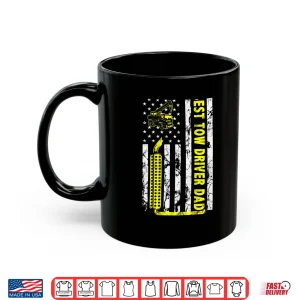 Mug American Flag Gift Towing Tow Truck Driver Shirt