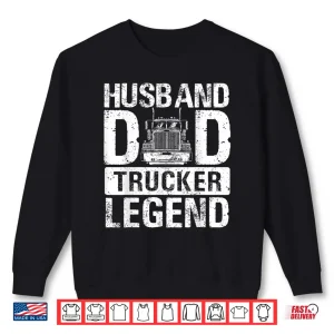 Sweatshirt Legend Gift Trucker Retro Vintage Shirt