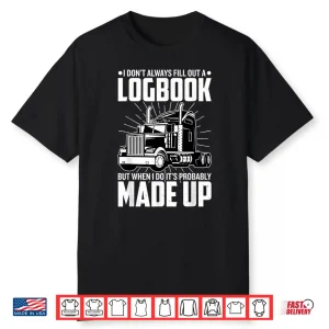 Logbook Operations Truck Driver Shirt